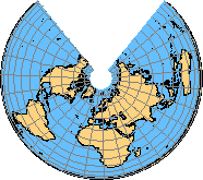 Albers equal-area conic.