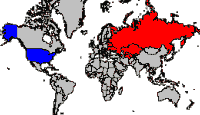 Cold War Map.